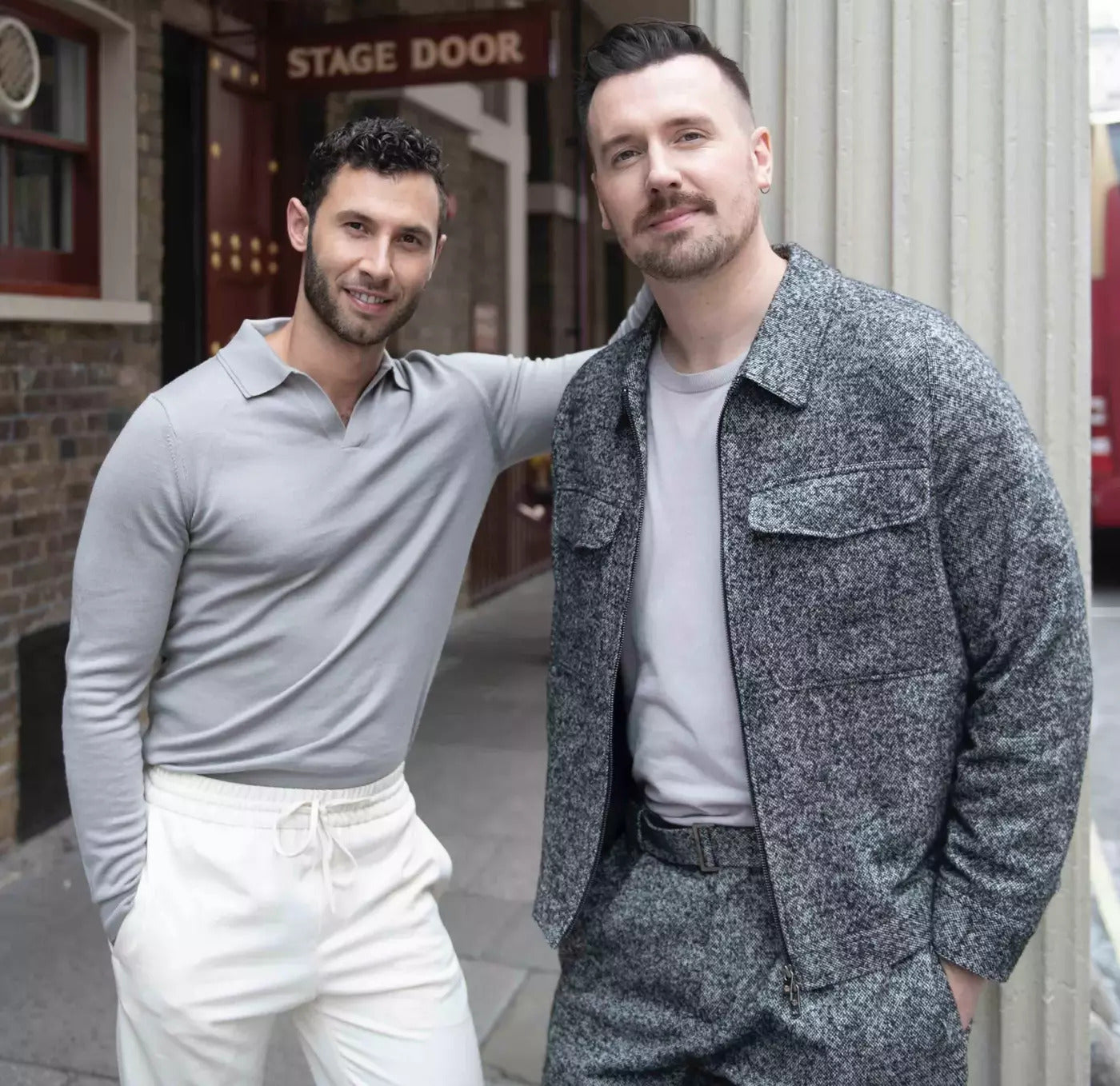 AKT founders at the stage door